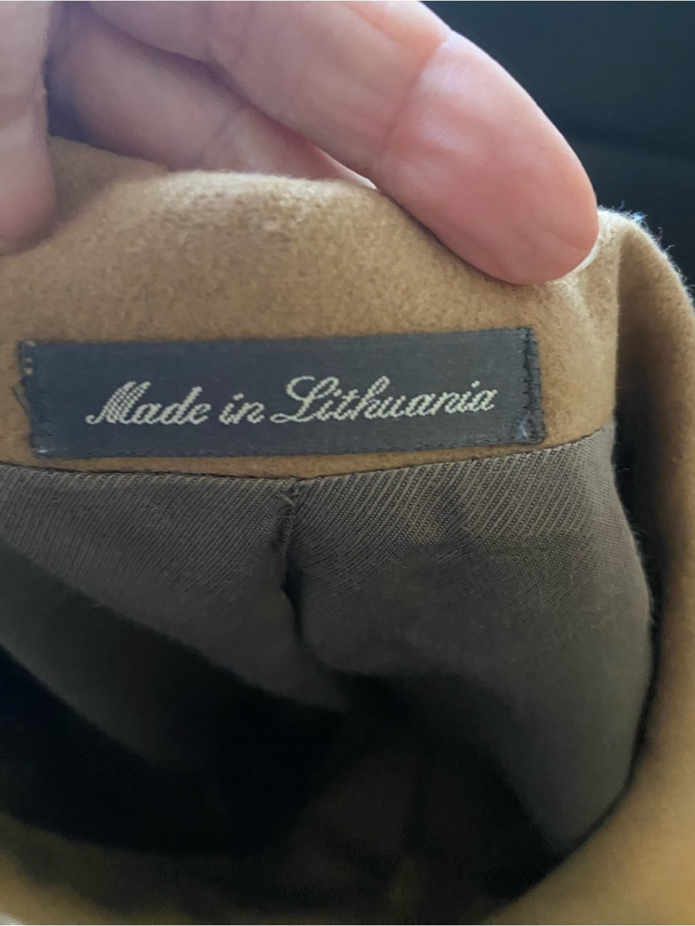 Oscar de la Renta Camel Brown Sport Coat - Picture 3 of 11